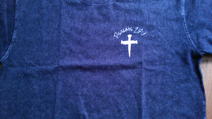 "Who Shall I Be Afraid" heavyweight tee